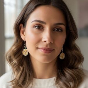 Fashion Jewelry Colorful Tree Drop Earrings (New)